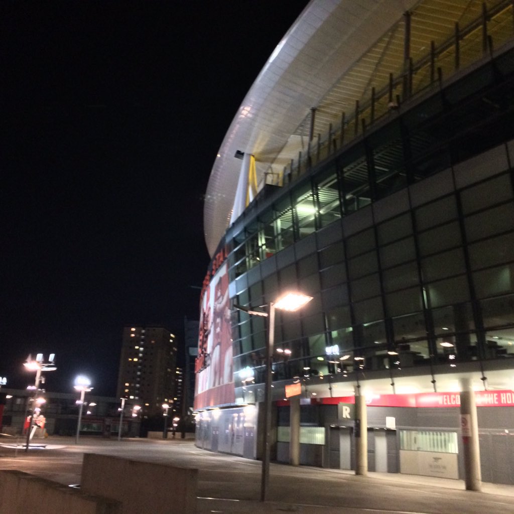 Emirates stadium.
