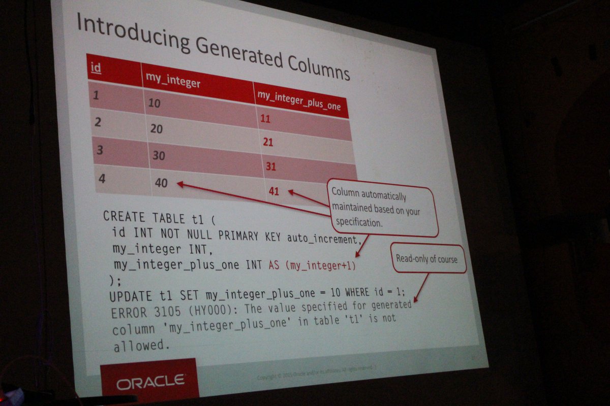 mariobehling's tweet photo. Cool new features @MySQL explained with Morgan Tocker. Thanks! @openxlab @cbase #Berlin @JMArgaud @uli_schmidt https://t.co/or4Psl9Icj