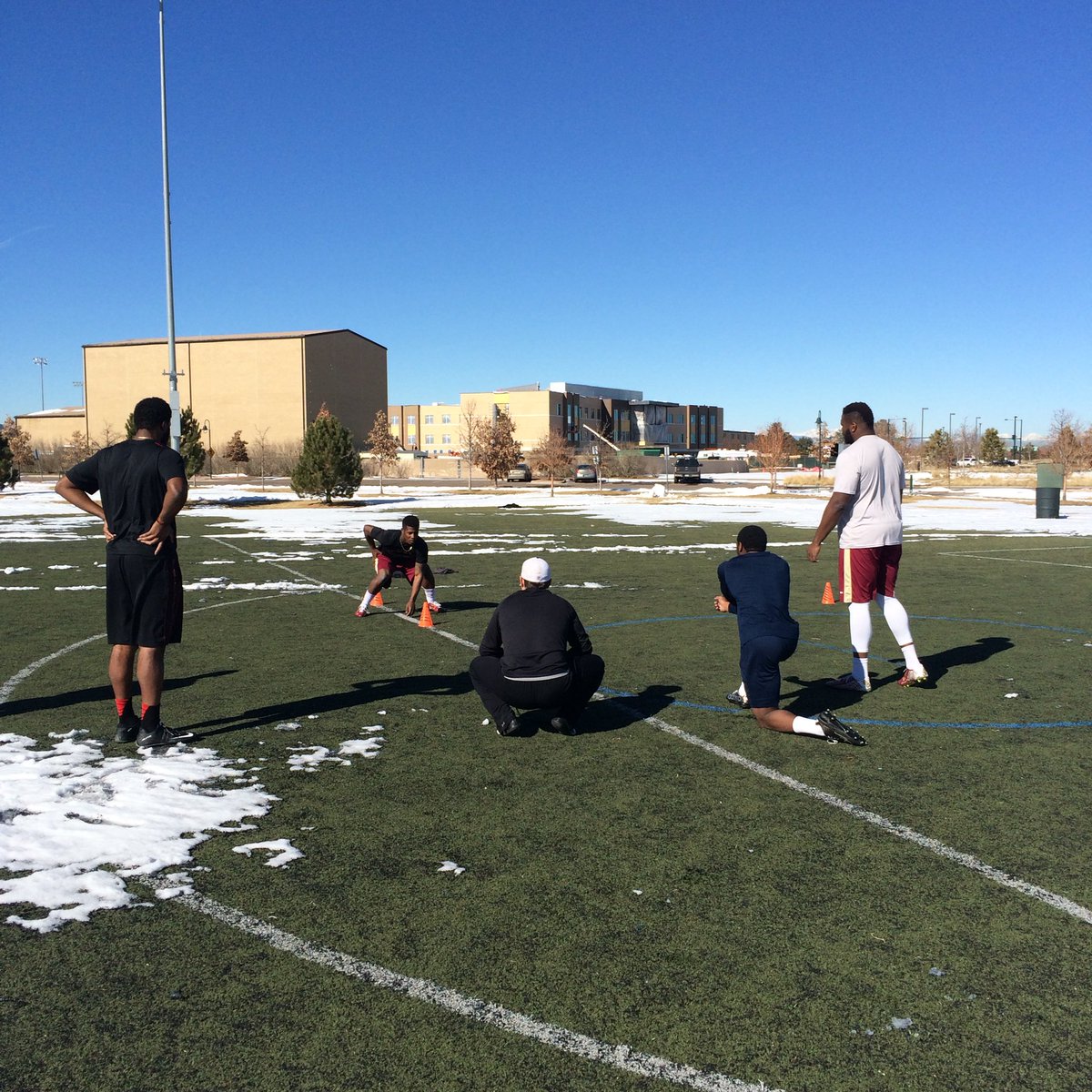 coach_pman's tweet image. Nothing better than training in Colorado @Trainauthentic #proshuttle #nflcombine #proday #pathtothedraft