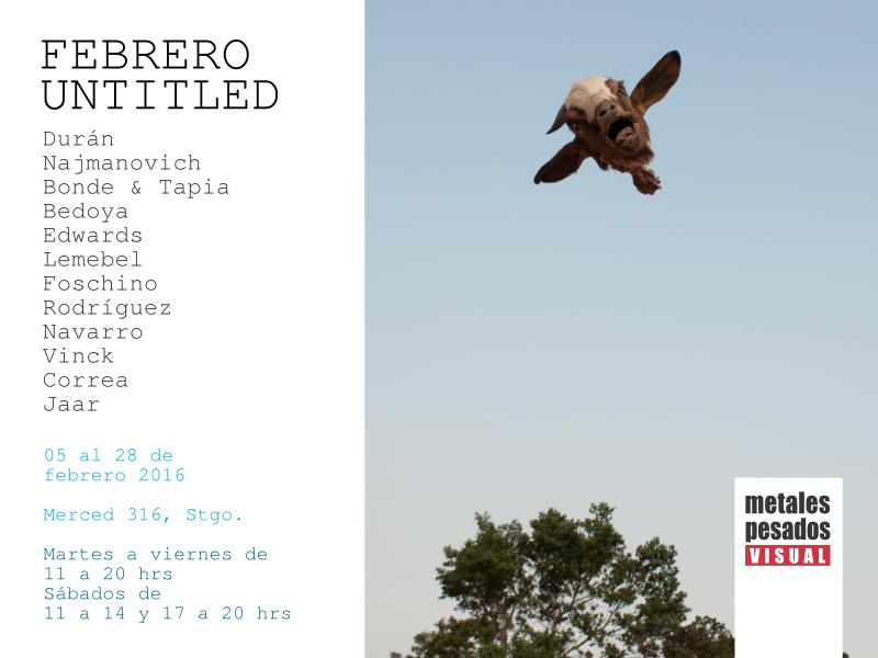MetalesP_Visual's tweet photo. ¿Ya pasaron por nuestra galería? Estamos en Merced 316 con la muestra FEBRERO UNTITLED. Imperdible. https://t.co/Ab5FD659hp