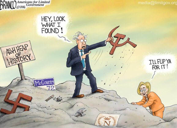 AGentleThunder's tweet photo. FAILED garbage from the past are #Bernie's (and #Hillary's) treasure... https://t.co/7XdvSECsm3