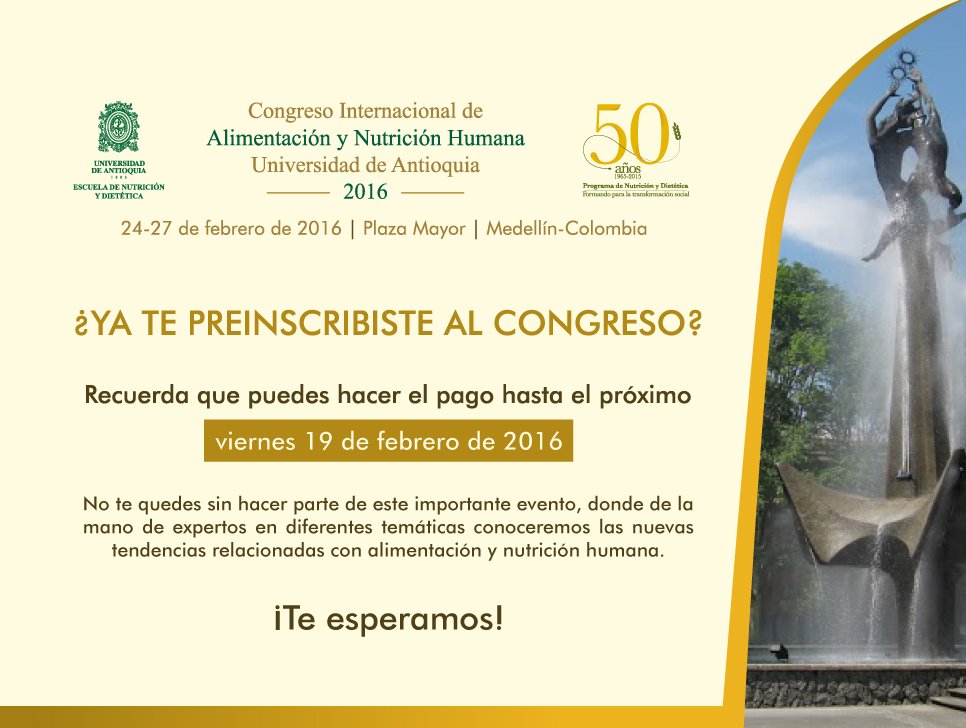 Congreso_AyNH's tweet photo. Conoce las fechas importantes del cierre de las inscripciones al @Congreso_AyNH en https://t.co/iWg2o2rwAi https://t.co/iddtaG25f7
