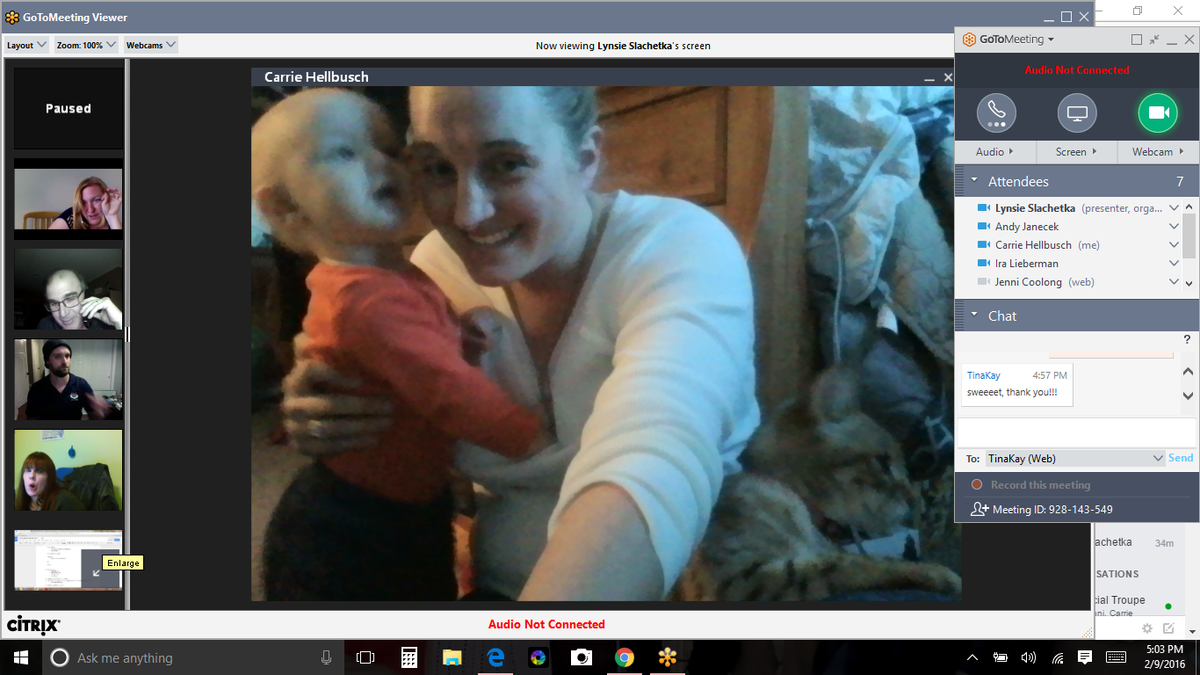 trinity_monroe's tweet photo. How I roll at meetings...Cats & Kids. #JuxtADay #workfromhomemom @aJuxtMedia https://t.co/PJZiCmEp1v