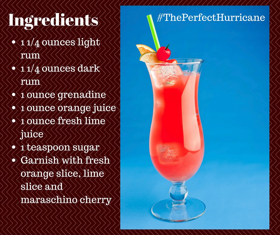 Ring in #MardiGras by serving up the classic hurricane. #Carnival #FatTuesday #Cheers
