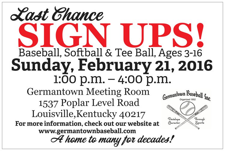 gtownballpark's tweet photo. Are you kidding me?! You still haven't signed up yet?! Don't miss out!!! #lastchancesignups #noplacelikehome https://t.co/QeMXwgJeLP