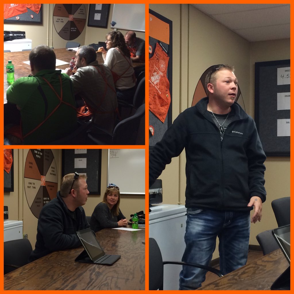 HaleighColeTHD's tweet photo. Chance from #RainSoft teaching us the importance of water testing! #SpecialtyTuesday #3609 @RichRiceTHD https://t.co/hGaHAlQ8FQ