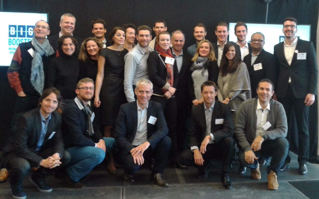 izicrea's tweet photo. Official #picture of @BigBoosterOrg Boston finalists. Really excited to get to know the American ecosystem. https://t.co/8qvwSbI4Fy