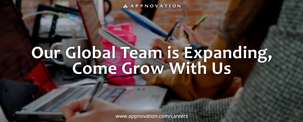 Appnovation's tweet photo. Our #Drupal team is growing with no signs of stopping. Read more here: https://t.co/NsBos6vdSu #AppnoJobs https://t.co/B6ByR76Po0
