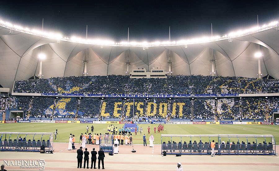 38rob1's tweet photo. اقتربت مباريات النصر في آسيا واشتقنا معها لإبداعات جماهير النصر في التيفو https://t.co/ALJ8XlQoNP