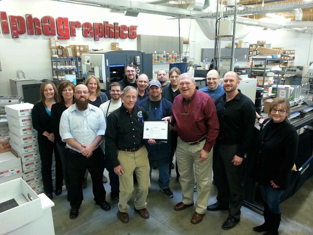 We were honored to receive the "Patriotic Employer" award today from the Department of Defense.