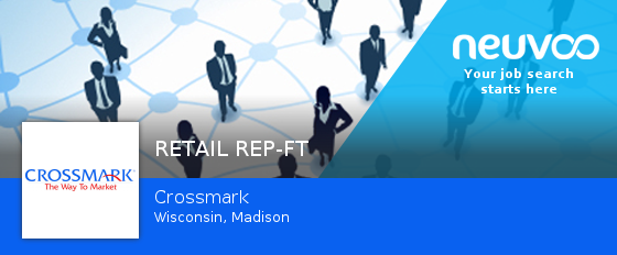 NeuvooMadison1's tweet photo. Crossmark is hiring a #RETAIL #REP-FT, apply now! #Madison #jobs https://t.co/QVmZuL4R5l https://t.co/cBVvpxUWOT