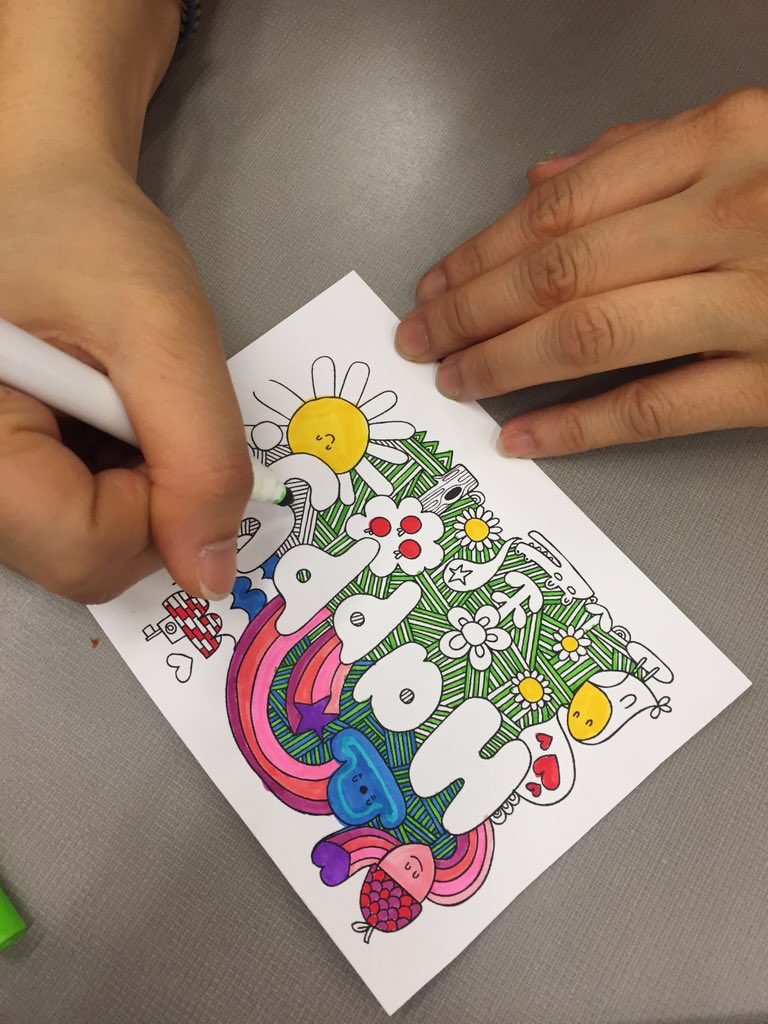 qmedwellness's tweet photo. What an amazing time at art therapy today! #keepsmewell #qmedwellness https://t.co/kE4xS28I0w