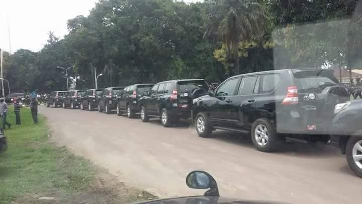 bringesy_angel's tweet photo. Hard work gets rewarded-DRC football team given Prados by President Kabila for sterling performance #CHAN16 https://t.co/CcXsGjUYmE