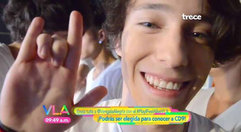 VengaLaAlegria's tweet image. #Coders, ¿si vieron el detrás de cámaras de @somosCD9? #PlayIFeelAliveVLA: bit.ly/1SGvnNu