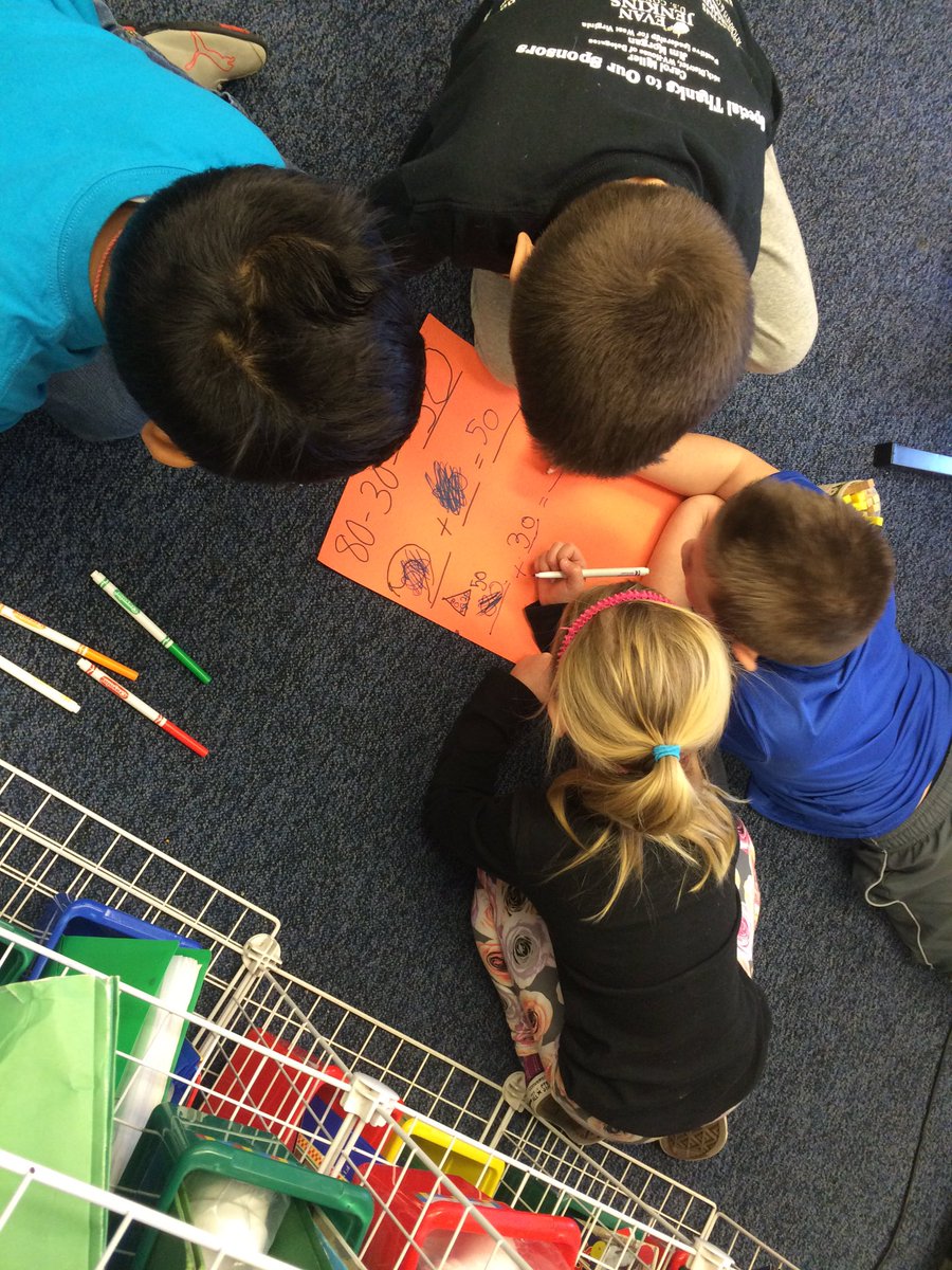 mrskeatonmsd's tweet photo. How do we use relate facts to add and subtract tens?  #Collaboration #21stCenturyMath https://t.co/TQmBVW8tVN