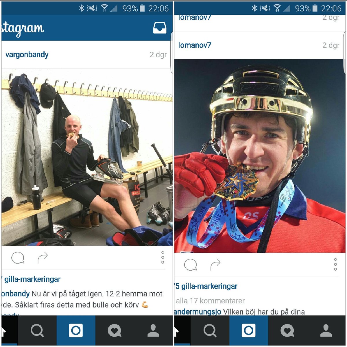 Skilda världar, men bulle å körv är allt godare <a href="/Vargon_bk/">Vargöns BK</a>