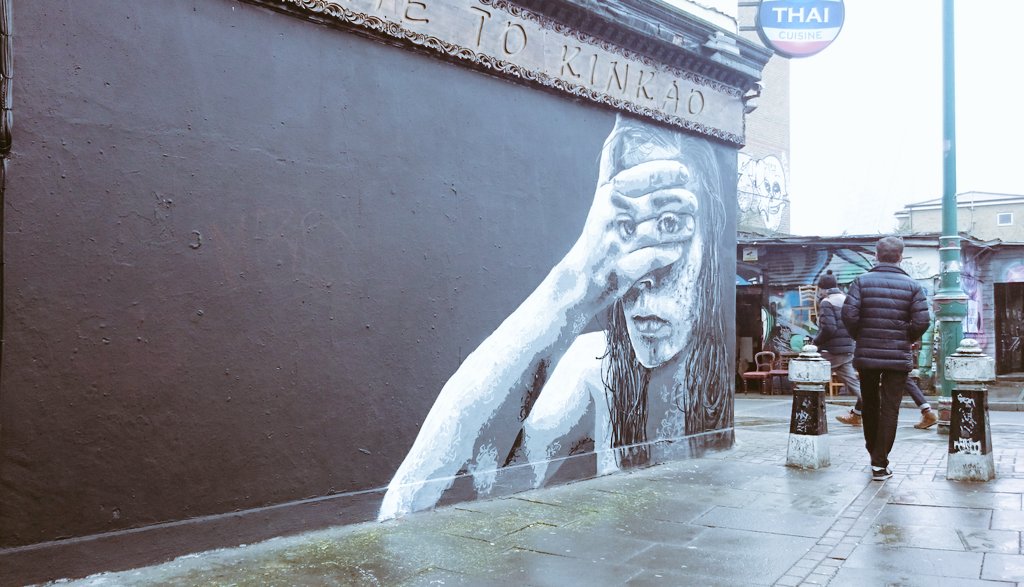 She's watching you #streetart #Bricklane