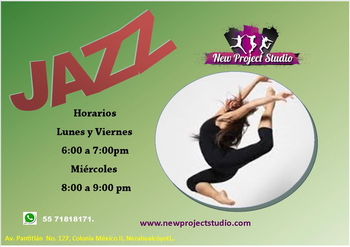 NProjectStudio1's tweet image. La mejores clases de #jazz, Preparate para tus #XVaños, estamos en #neza #Nezahualcoyotl