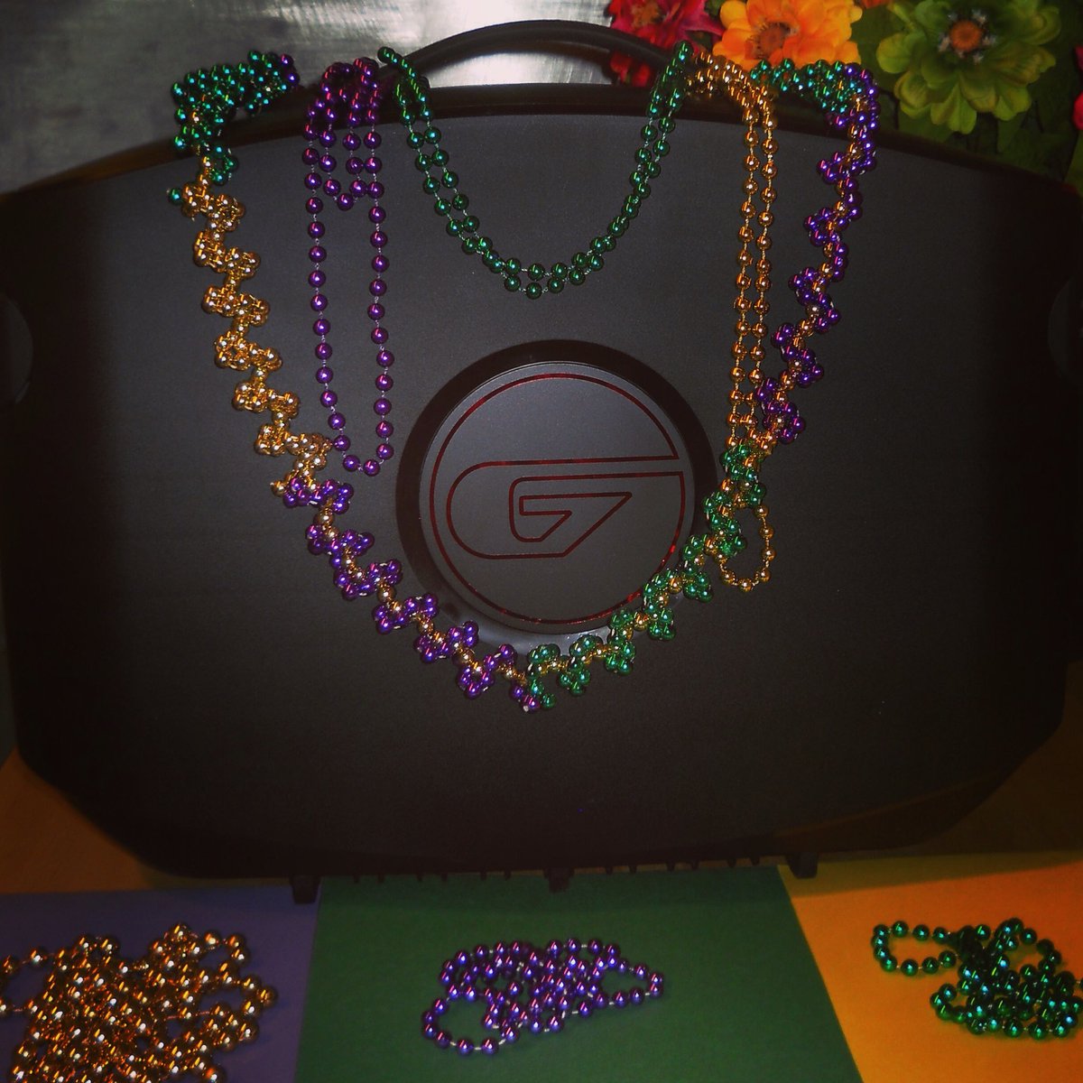 myGAEMS's tweet photo. Let the good times roll! Happy #FatTuesday #MardiGras #GAEMon https://t.co/ob6XXFUQuB