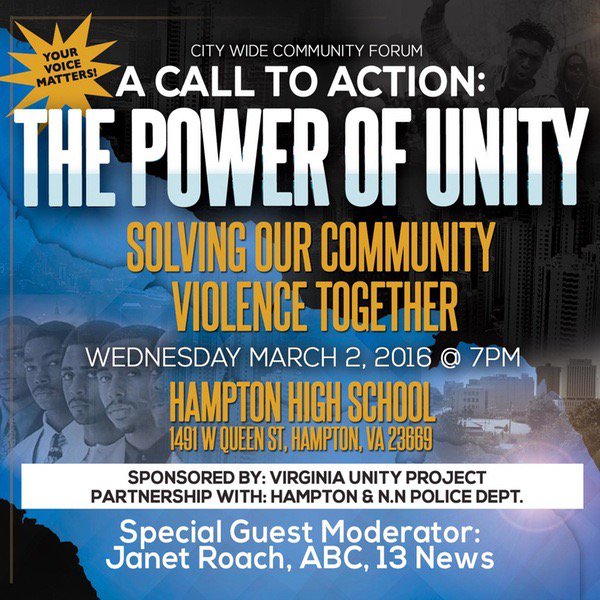 alston1228's tweet image. #VaUnity