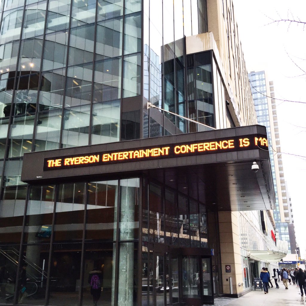 Check it out! We're on the streets of Toronto! #REC16 rectoronto.ca