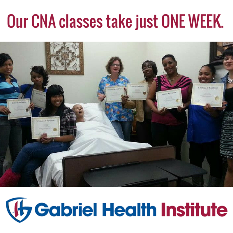 GabrielHealth's tweet photo. "I took the course with DeDe she was super nice and extra friendly!"  - Danielle https://t.co/uMttJwrmoR #CNA https://t.co/3tOx72uyXV