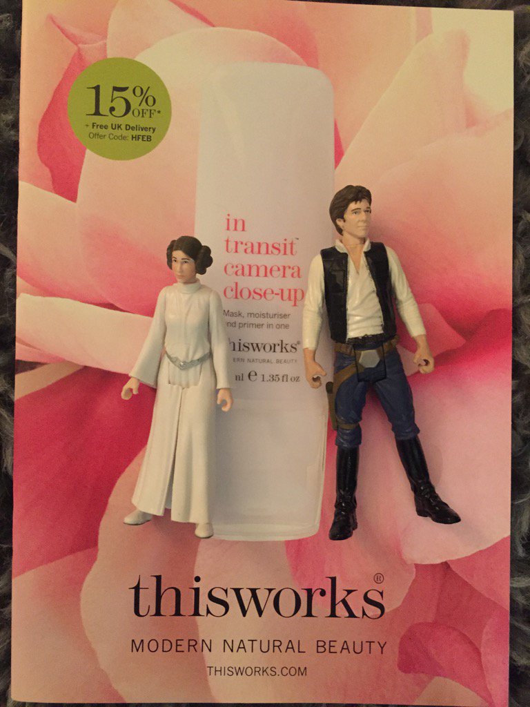 Always Camera ready <a href="/thisworks/">this works</a> #StarWars #princessleia