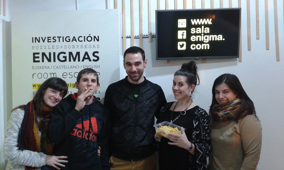 El pasado viernes disfruté de una nueva experiencia en @salaenigma junto a unos amigos. Batimos todos récords #crack