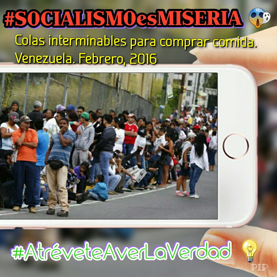 Liz_SalanderUS's tweet photo. #ColasINTERMINABLES
por⚠COMIDA⚠
#VzlaSinComida😱
#AtréveteAverLaVerdad⬇
#RégimenExterminaAVzla
🔜#DesobedienciaCivil🔛 https://t.co/ouboNyRgA2