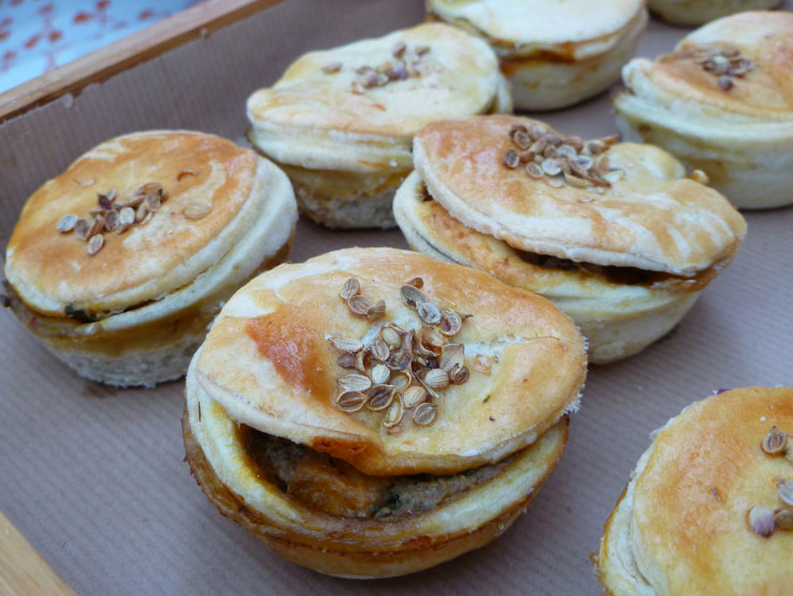 E17 we have pies! <a href="/piecart/">sectkarl kyle</a> is joining us on Orford rd this Saturday from 10.30 with some of these and scotch eggs