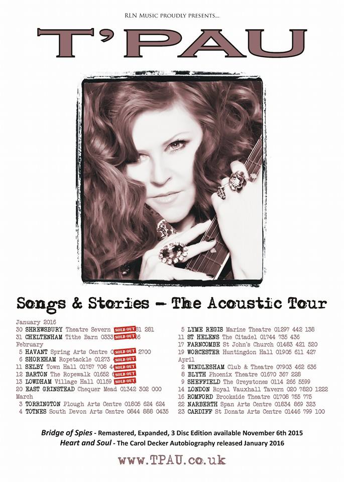 DeanoTheBeano72's tweet photo. #TPau are bringing #SongsAndStories Tour to #StJohnsChurchFarncombe 17/3.Selling fast! https://t.co/14pI4SoPVf xxx https://t.co/5GzOLjWsjO