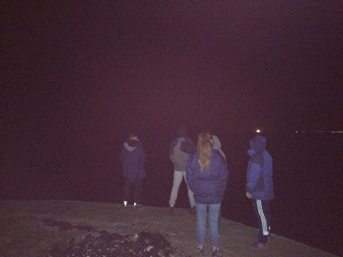 USDTYouthTeam's tweet photo. Group out at Whitehead lighthouse and caves tonight with @ArleneAB_ https://t.co/KRmnhXUk7f