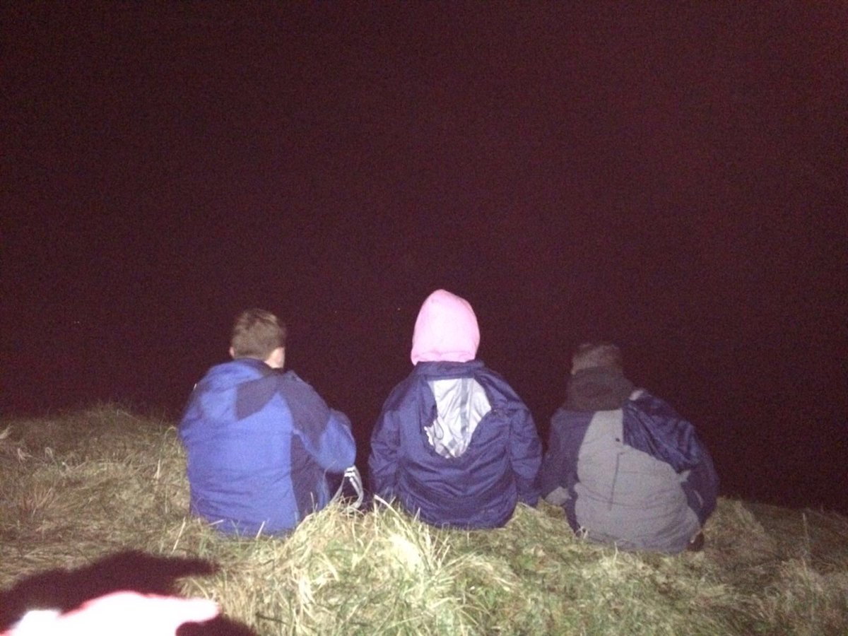 USDTYouthTeam's tweet photo. Group out at Whitehead lighthouse and caves tonight with @ArleneAB_ https://t.co/KRmnhXUk7f