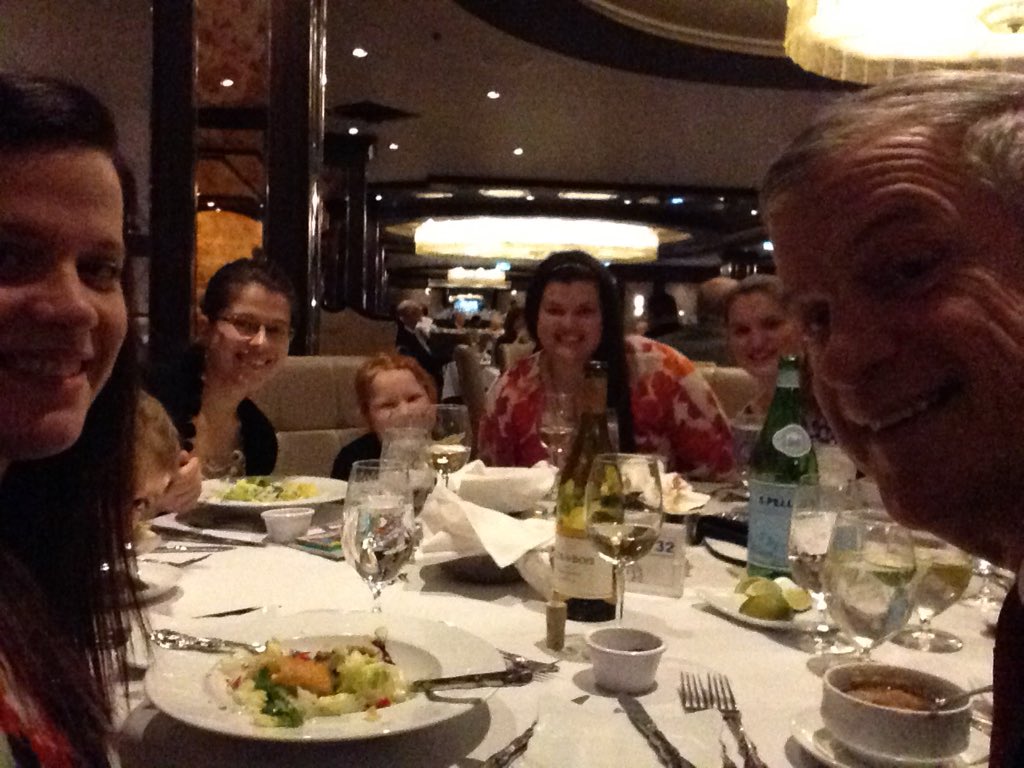 Banksypants's tweet photo. Enjoying our last night on the "terror cruise". #anthemoftheseas #vacationfromhell #1stworldproblems #ilovemyfamily https://t.co/ZBcF3PJ9vF