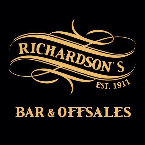 Here's our New logo. Hope you all like it?! Designed by Laura Crossett at Blurbox Media &amp; Design. #richardsonsbar