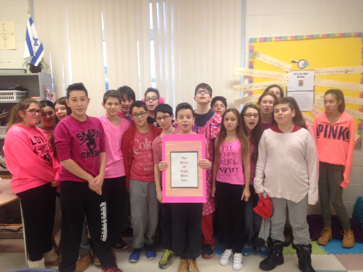 dhartman231's tweet photo. It's PINK Day at LBNORTH. Are you Positive, Inclusive Nurturing and Kind? @LeoBaeckDS https://t.co/fmSzZZNUfM