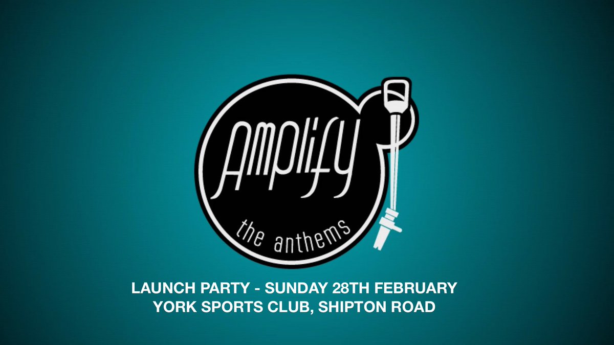 amplify_anthems's tweet image. We're having our LAUNCH PARTY Sun 28th Feb! Come along 4 a night of free #music. #York #unsigned #journorequest #UK