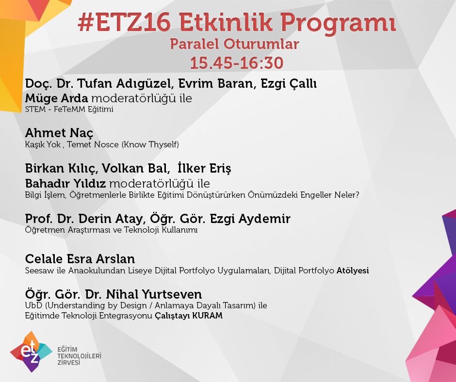 EdTechSummit's tweet photo. 3. Eğitim Teknolojileri Zirvesi programı yayınlandı! 

Kaydınızı yaptırmayı unutmayın: https://t.co/VjohfwLnL9 https://t.co/rREf57wRYq