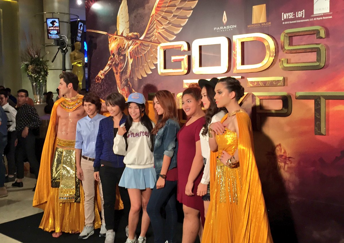khajochi's tweet photo. #GodsOfEgypt รอบสื่อ https://t.co/EmA1gx1kpm