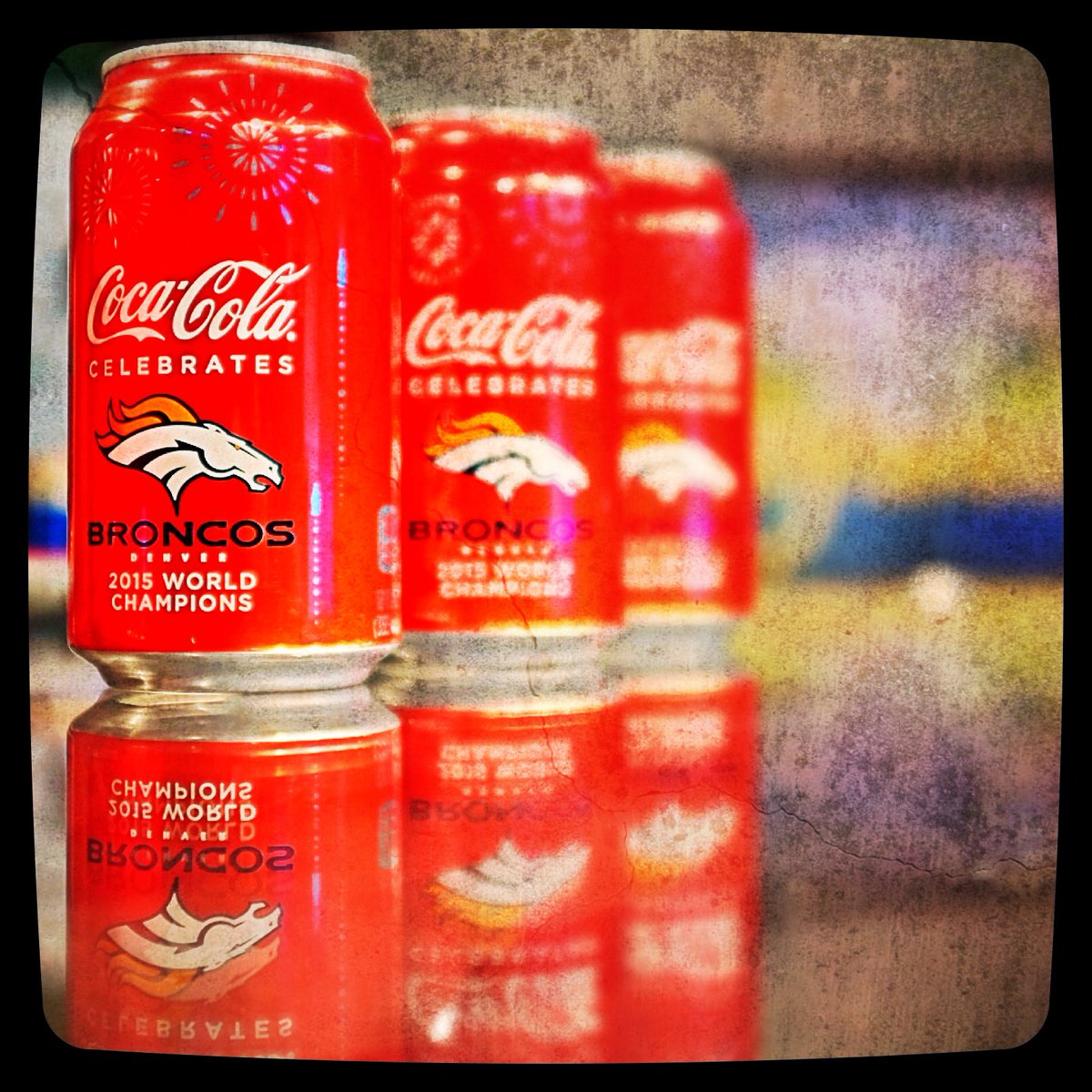 TGreenDenver's tweet image. These New cans from @CocaCola are on our @ch2daybreak set this AM.
I think #Broncos fans might like them...