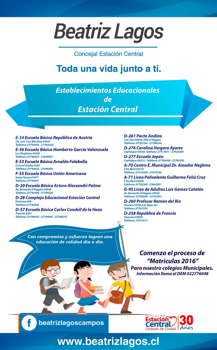 beitalagos's tweet image. x una educacion municipal integral y de calidad prefiere la educación publica @RodrigoDelgadoM @Miguelabdo12