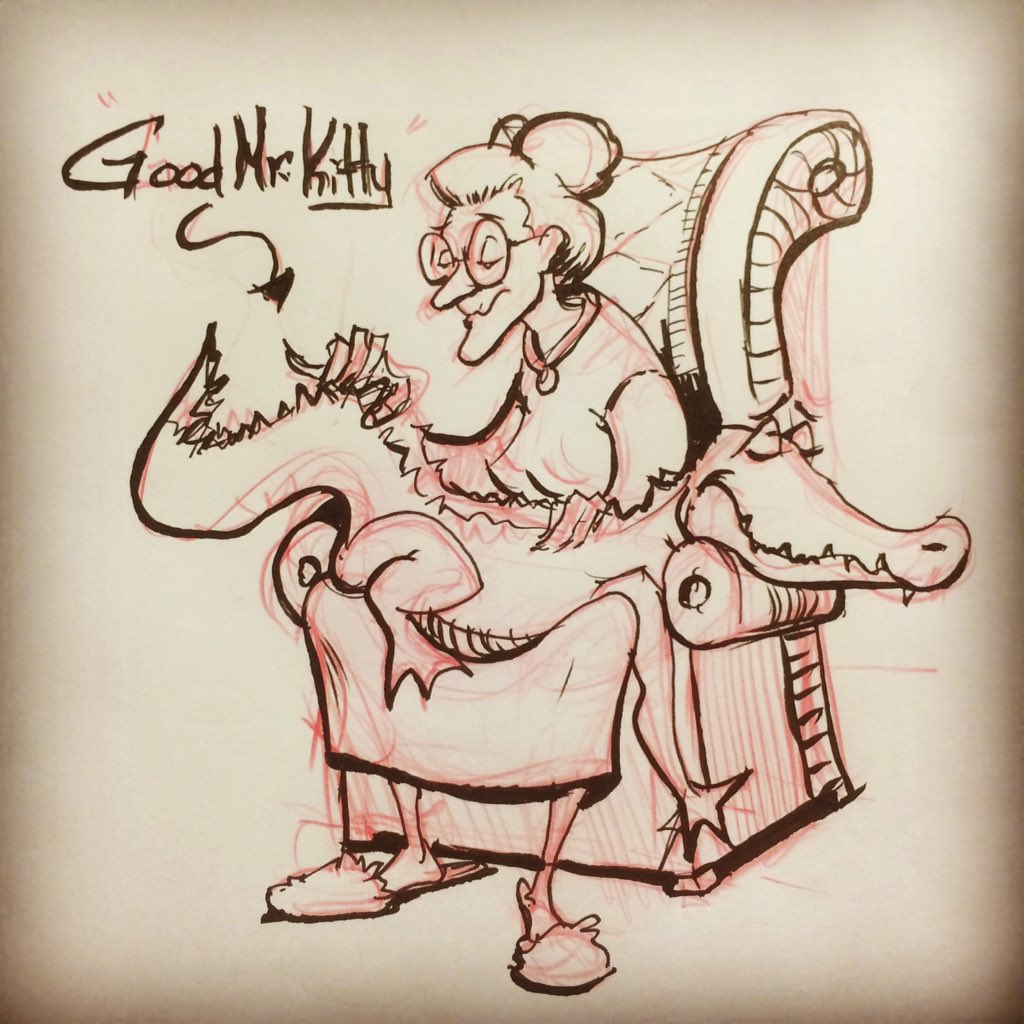 looseflow74's tweet photo. Good Mr Kitty #characterdesign #visualdevelopment https://t.co/04VeLBjEnN