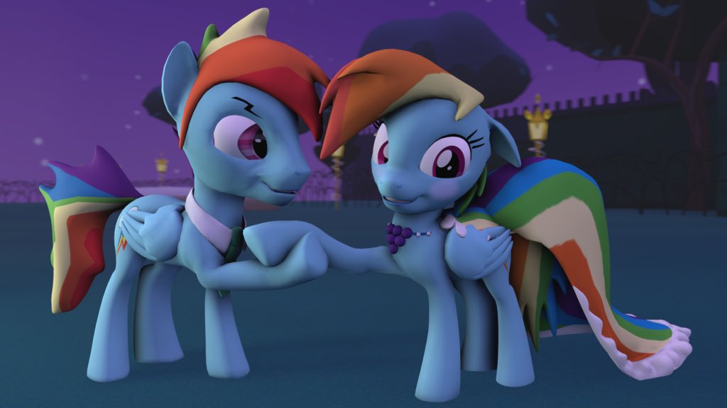 TheMLPCrew's tweet photo. Tbh, if I was forced to ship something that isn't RariDash, I choose this ship.
#RainbowDash #RainbowBlitz
~Saphire https://t.co/t4cun4wgom