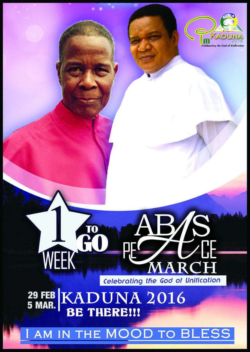 AbasPeaceMarch's tweet photo. 1 week to go! https://t.co/MtlfjlHLbr