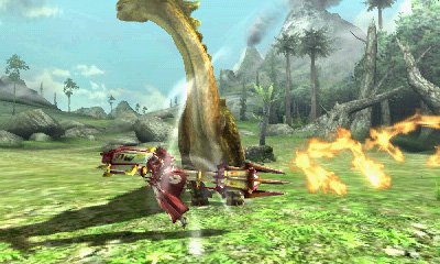 CAPCOM_MHB's tweet photo. 【MHX】開発者インタビュー「モンハン流狩技の作り方」公開中！「ブラストダッシュ」はガンランスの強力な砲撃に耐えながら、砲身にしがみついて必死に飛んでいくモーションになっています【詳細】https://t.co/Bo9UzqNvOo https://t.co/GZURfbrjRf