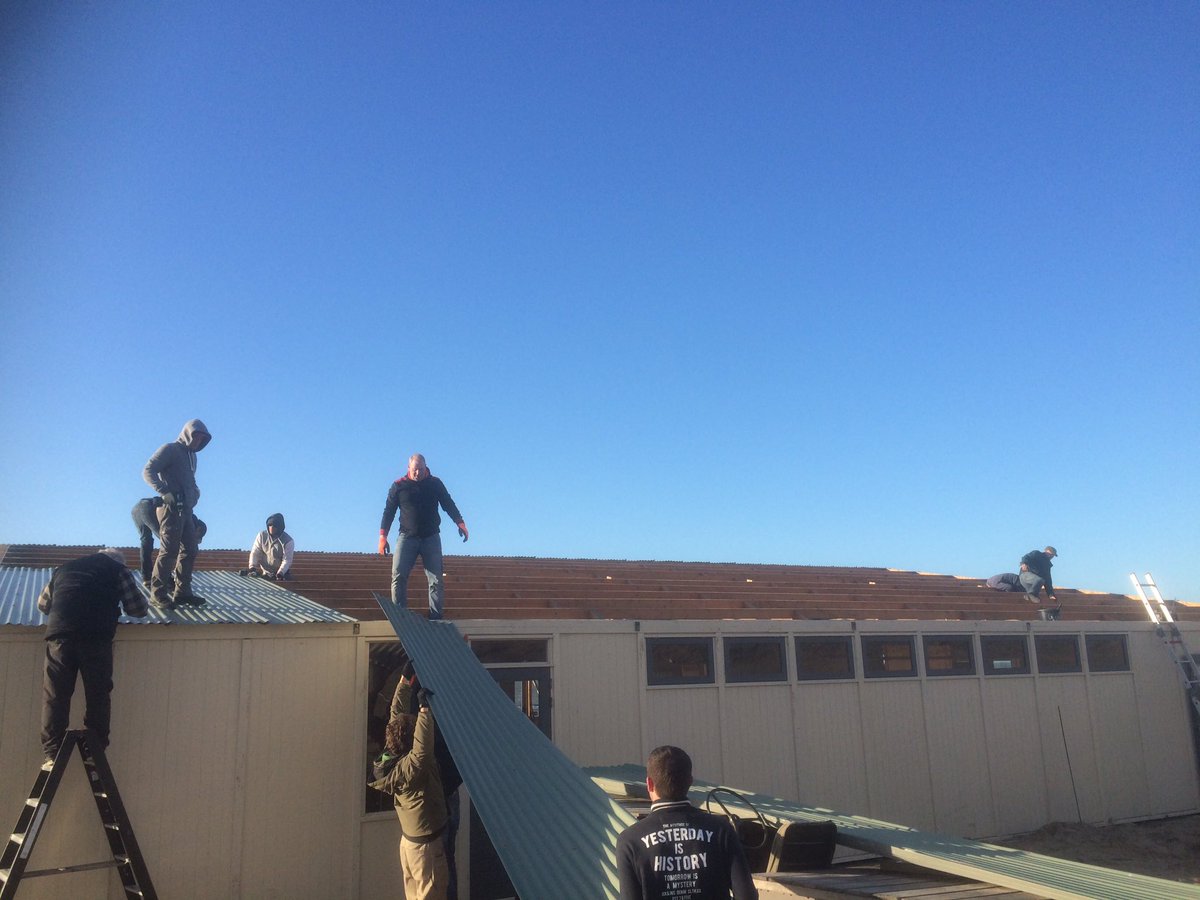 Het werk gaat gestaag door. Alle" mede eigenaren" gaan voor de volle 200 procent om op 5 maart open te gaan.