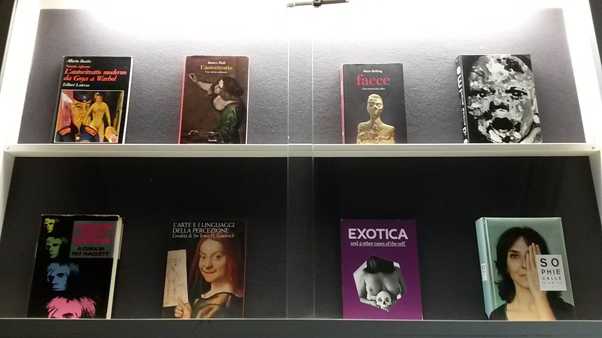 ninaborel's tweet photo. Happy to see our catalogue EXOTICA and 4 other cases of the self featured in #egosuperegoalterego @MACRO_Roma! https://t.co/zFlgqgIZOY
