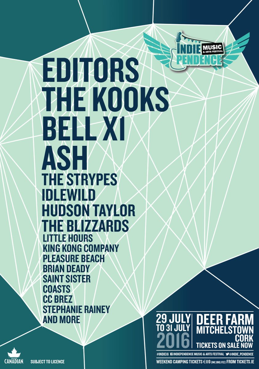 ashofficial's tweet photo. We're very excited to announce that we'll be returning to @Indie_pendence! Tickets: https://t.co/MHQVvnUXHj #INDIE16 https://t.co/Icy654tNzI
