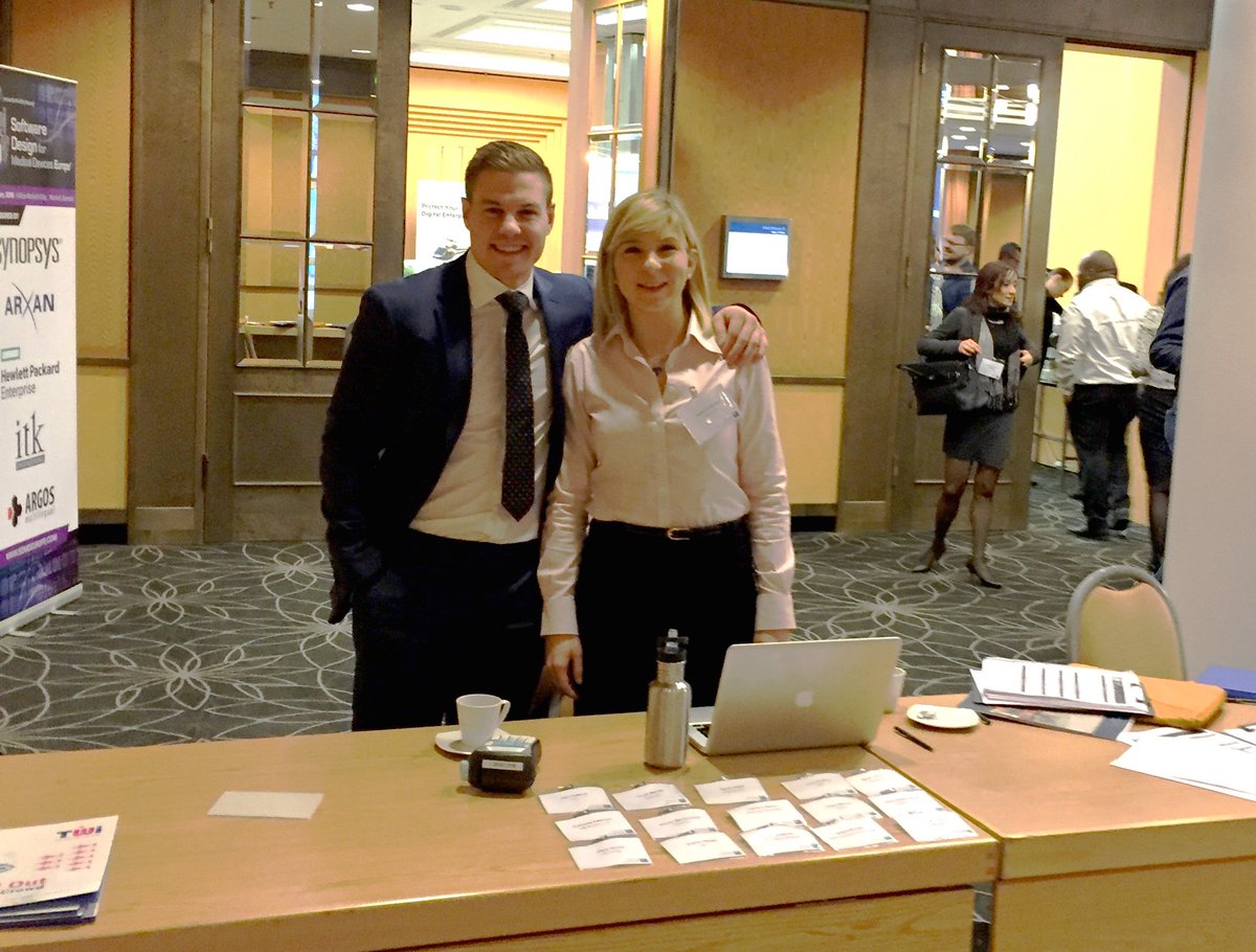 IQPC's tweet photo. RT TechWriteIT: Many thanks to Ben and Katherine, our delightful hosts at #SDMDeurope. We're really enjoying the e… https://t.co/PbZZxhMYaY