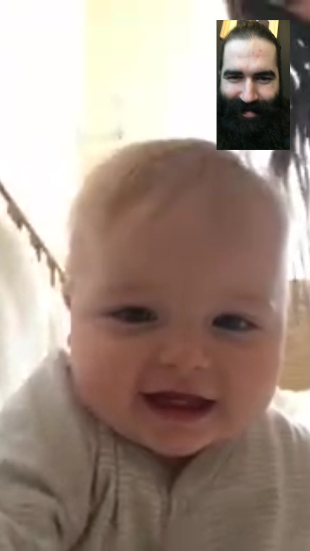 Nasher's tweet image. Had a call from this cheeky chap this morning ❤️ @Lilysmiller1